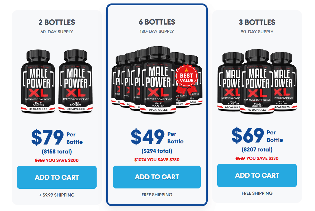 Male Power XL natural best ED Supplement for Men